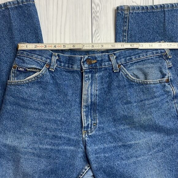 90s Vintage Lee riders Straight Leg Jeans 31” waist made in the USA - Picture 5 of 10